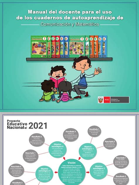 Manual Del Docente Para El Uso De Los Cuadernos De Autoaprendizaje De Comunicación Y Matemática