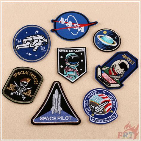 ☸ Space Station Nasa Patch ☸ 1pc Diy Iron Onsew On Embroidered