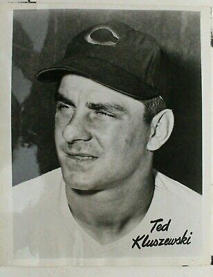 Ted Kluszewski Cincinnati Reds (d.88) Vintage 8x10 Baseball Team Issued ...