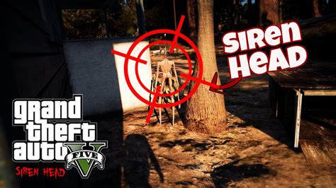 GTA 5 Siren Head Siren Head Horror Story Old House YouTube