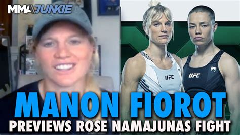 Manon Fiorot I M Better Than Rose Namajunas At All Areas Of Mma