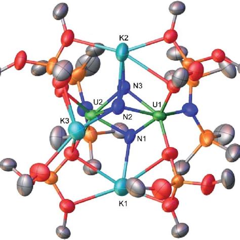 Molecular Structure Of Complex Cs OSi O T Bu 3 3 U IV M NH Mk