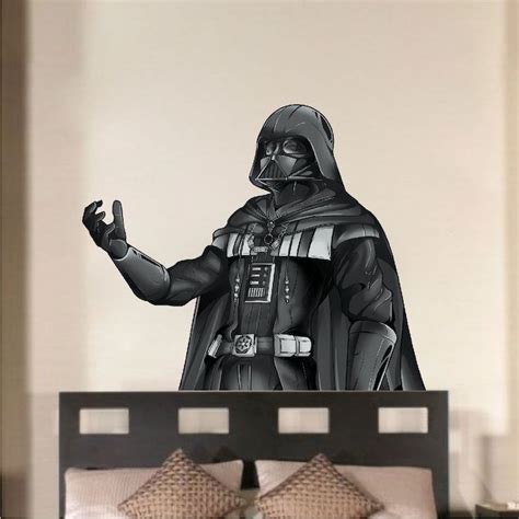 Darth Vader Wall Decal Star Wars Murals Darth Vader Wall Decal