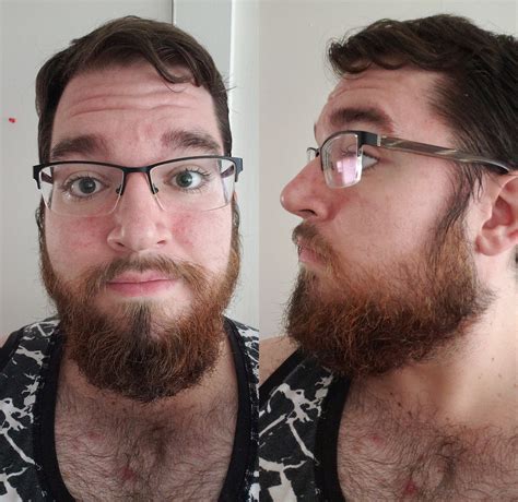 First Time To Hit 3 Months With The Beard Happy And Surprised With