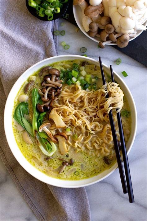 Mushroom Miso Ramen Noodle Soup Artofit