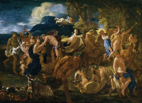 Bacchanal Painting by Nicolas Poussin - Pixels