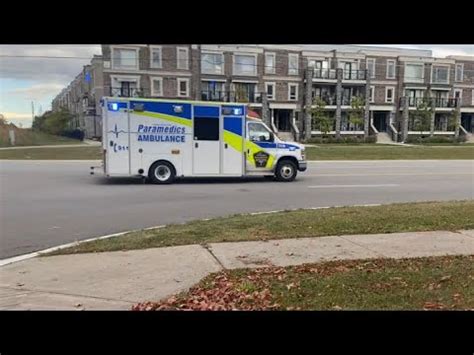 York Region Paramedic Responding Youtube