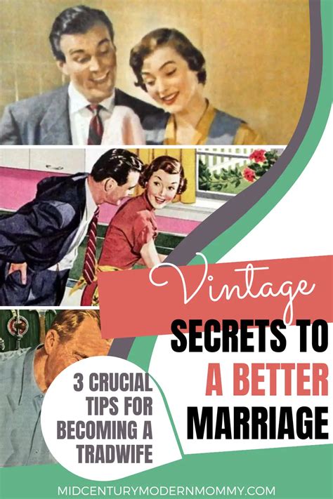 3 Timeless Secrets For Building A Better Marriage Vintage Marriage Advice ⋆ Mid Century Modern