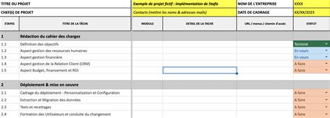 Modèle De Tableau De Suivi Dactivité à Télécharger ‣ Stafiz