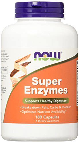 NOW Super Enzymes,180 Capsules – Express Health Shop