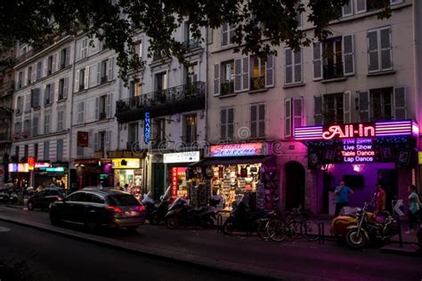 Sex Shops At Pigalle District In Paris France Editorial Stock Photo Image Of France Store