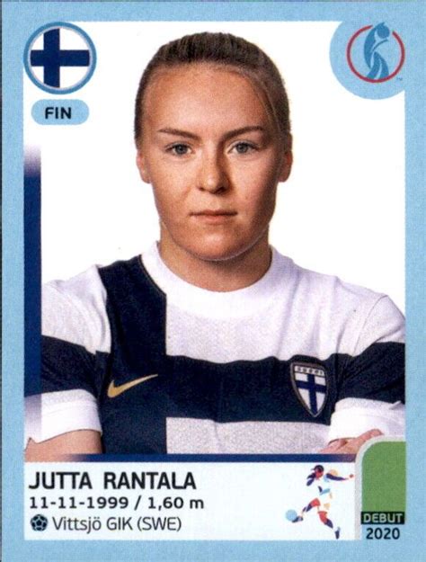 Frauen EM 2022 Sticker 196 Jutta Rantala Finnland EUR 1 00