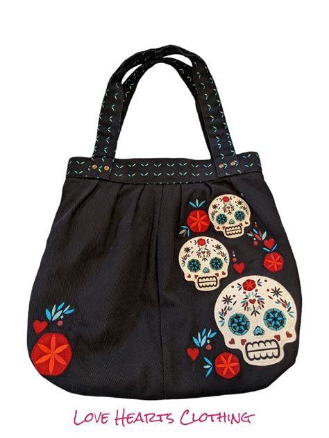 Loungefly Dia De Los Muertos Sugar Skull Shoulder Bag Gem