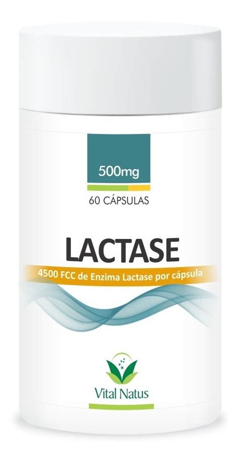 Lactase Intolerância Lactose 9000 Fcc De Enzima Lactase Mercadolivre