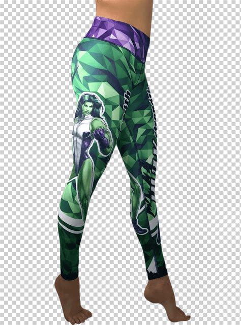 Leggings Pantalones She Hulk Medias Spandex Ella Hulk Personajes De