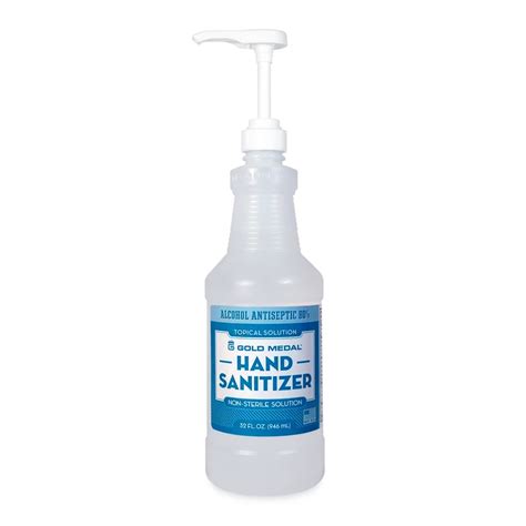 Hand Sanitizer Alcohol Antiseptic 80 Quart Bottle 55 OFF