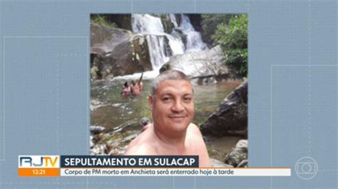 Corpo de PM morto em Anchieta é enterrado RJ1 G1