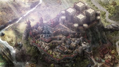 Inkarnate On Twitter Scene Map Town Of Quiera Map By