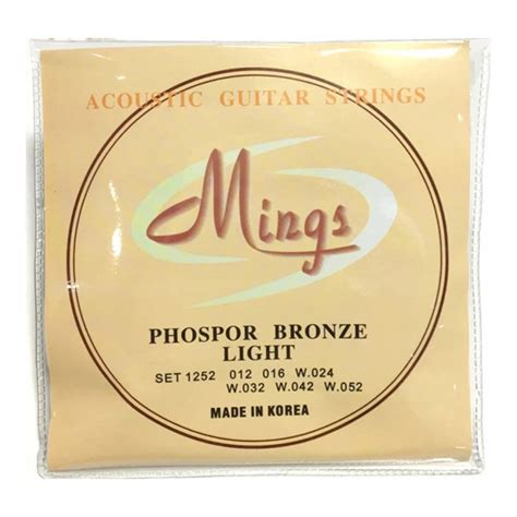 Dây Đàn Guitar Mings Acoustic - Nhạc Cụ Tiến Mạnh