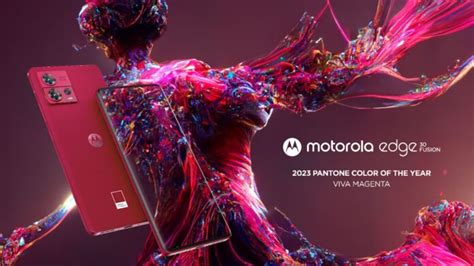 Motorola Edge Fusion Dans La Nouvelle Couleur Pantone De L Ann E Est