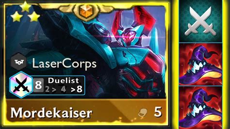 8 Duelist Rabadon Mordekaiser ⭐⭐⭐ 3 Star Bonk Bonk Then Bonk Tft