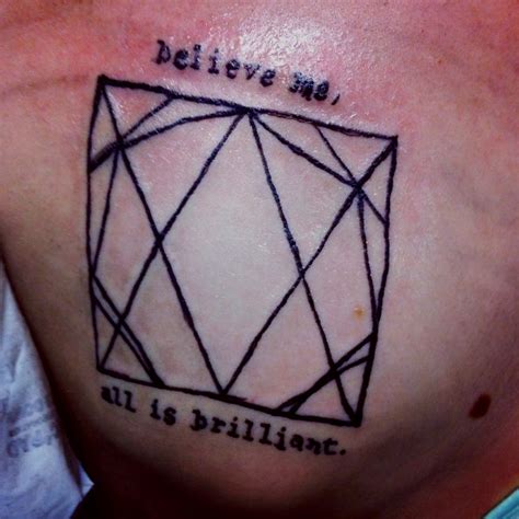 Manchester Orchestra Chest Tattoo Men Tattoos Geometric Tattoo