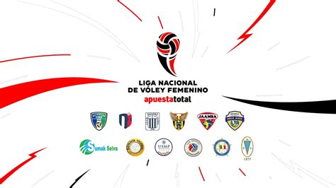 Inicia la Liga Nacional de Vóley Femenino Apuesta Total Programación