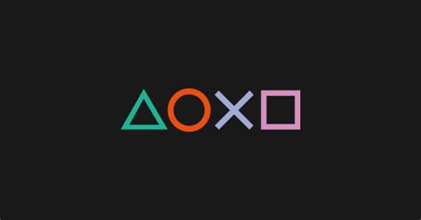 Playstation Symbols Playstation Sticker Teepublic