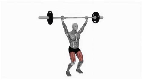 Barbell Overhead Squat — Ryse