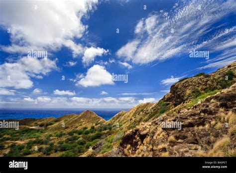 Diamond Head crater Stock Photo - Alamy