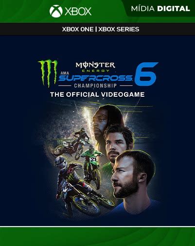 Monster Energy Supercross 6 Xbox One XS Mídia Digital XGamestore