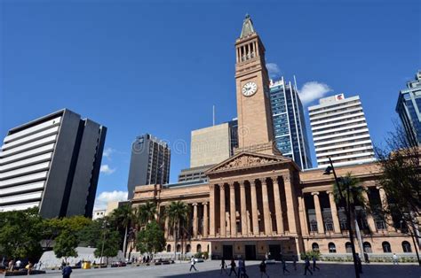 Brisbane City Hall Queensland Australia Editorial Stock Image Image