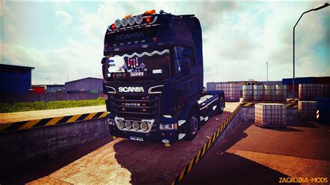 Scania Streamline Interior Edit Tunning V2 0 For ETS 2 Simulator