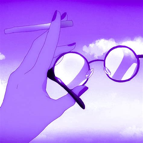 Purple Aesthetic Anime Pfp