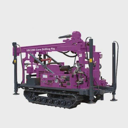 Portable Core Drilling Rig Hydraulic Rotary Borehole M Depth Crawler