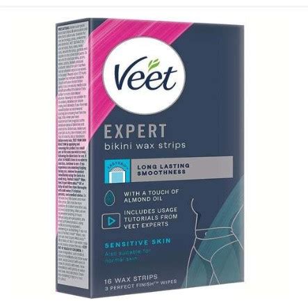 Mi Ng D N Wax L Ng V Ng K N Bikini Easy Gel Bikini Wax Strips Veet