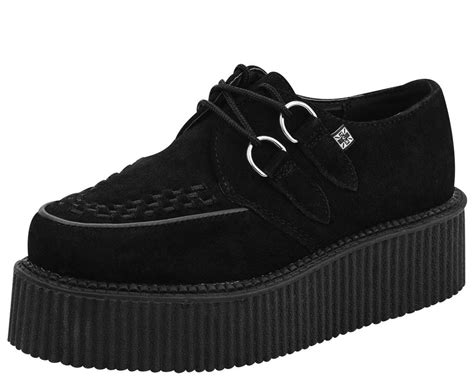 Black Suede Mondo Creeper Tuk Shoes Tuk Shoes