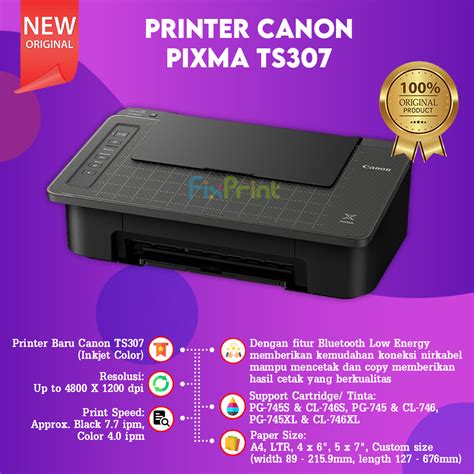 Jual Printer Canon Ts Ts Print Scan Copy Wifi Cartridge S