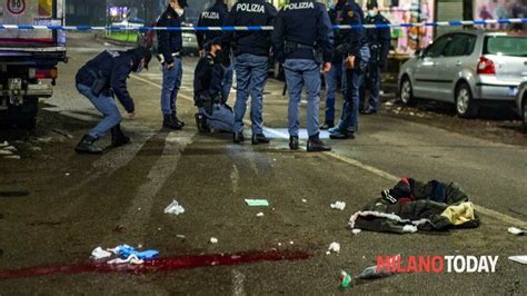 Milano Sparatoria In Piazzale Selinunte