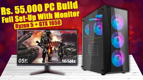 Rs Pc Build With Monitor Under K Gaming And Editing Pc Build