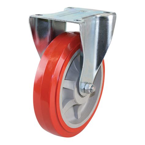 200mm Poly Nylon Wheel 300kg Capacity Castor R8045 Richmond Rolling