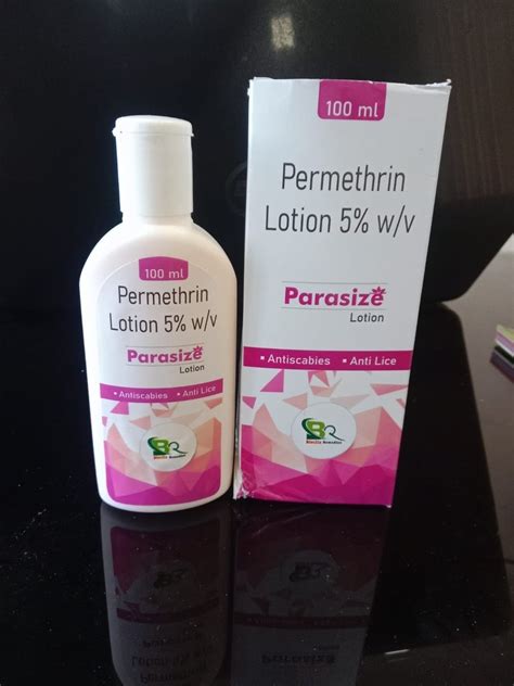 Parasize Finished Product Permethrin Lotion W V Packaging Type