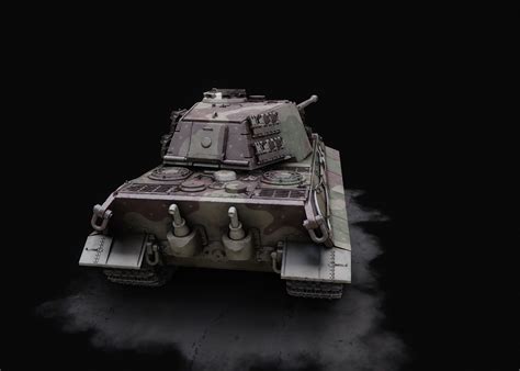 ArtStation - Panzer VI - Tiger II - German Heavy Tank | Game Assets