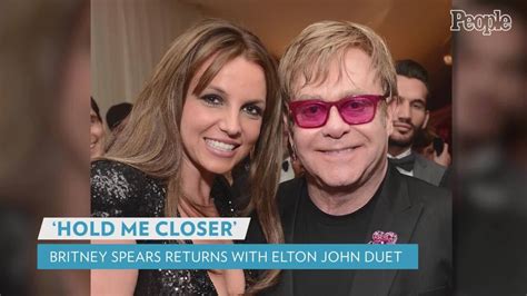 Britney Spears Makes Her Official Return To Music With Throwback Elton