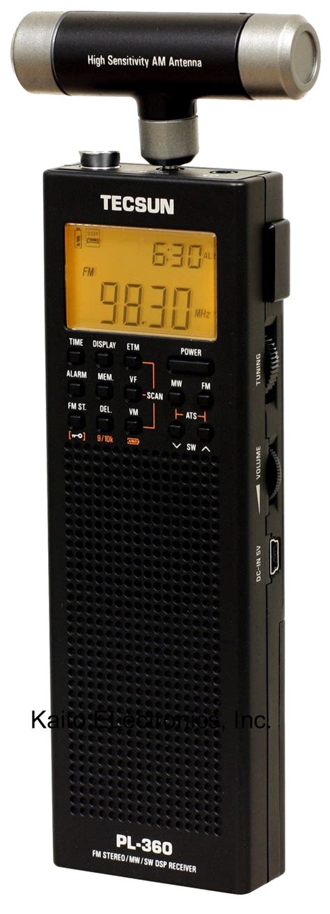 Buy Tecsunpl 360 Digital Pll Portable Am Fm Shortwave Radio With Dsp Black Online At Desertcartuae