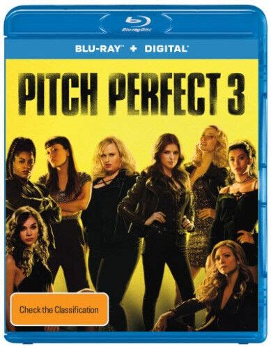 Pitch Perfect 3 Blu Raydigital Copy Region B Blu Ray Dvd New