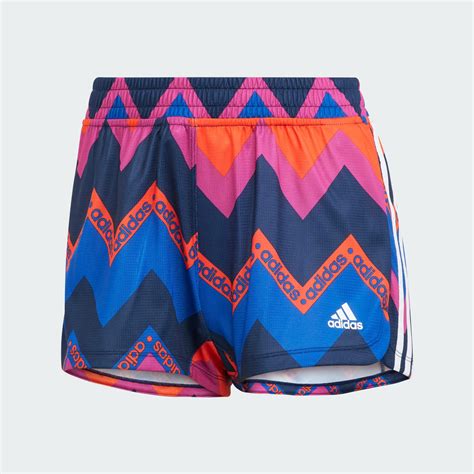 Adidas Adidas X FARM Rio Pacer Shorts Blue Adidas UAE