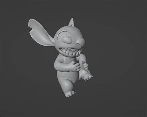 Archivo STL STITCH DE LILO Y STITCHObjeto de impresión 3D para