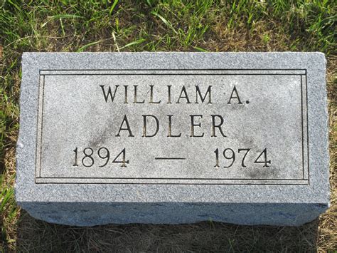 William Andrew “bill” Adler 1894 1974 Memorial Find A Grave