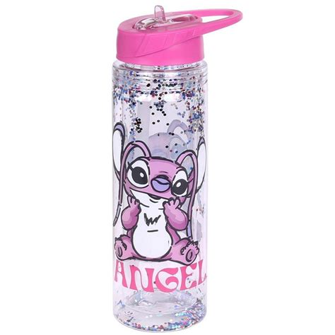 Sarciaeu Trinkflasche Stitch Und Angel Disney Trinkflasche Mit